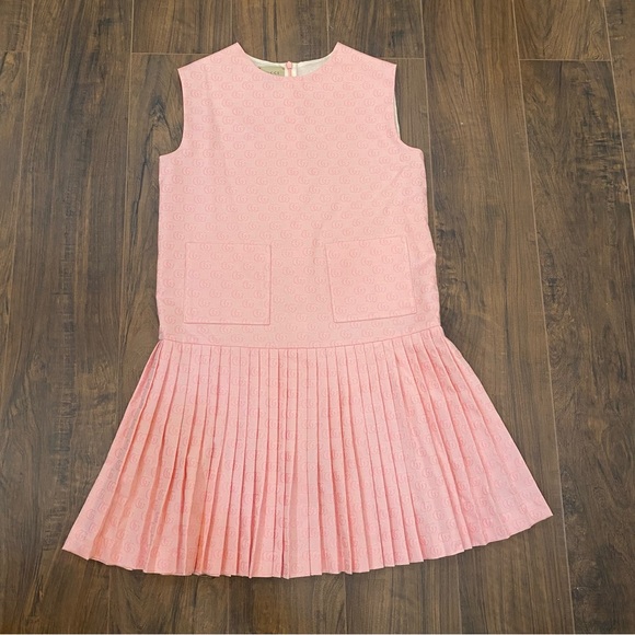 Gucci Monogram Pleated dress - Picture 2 of 9